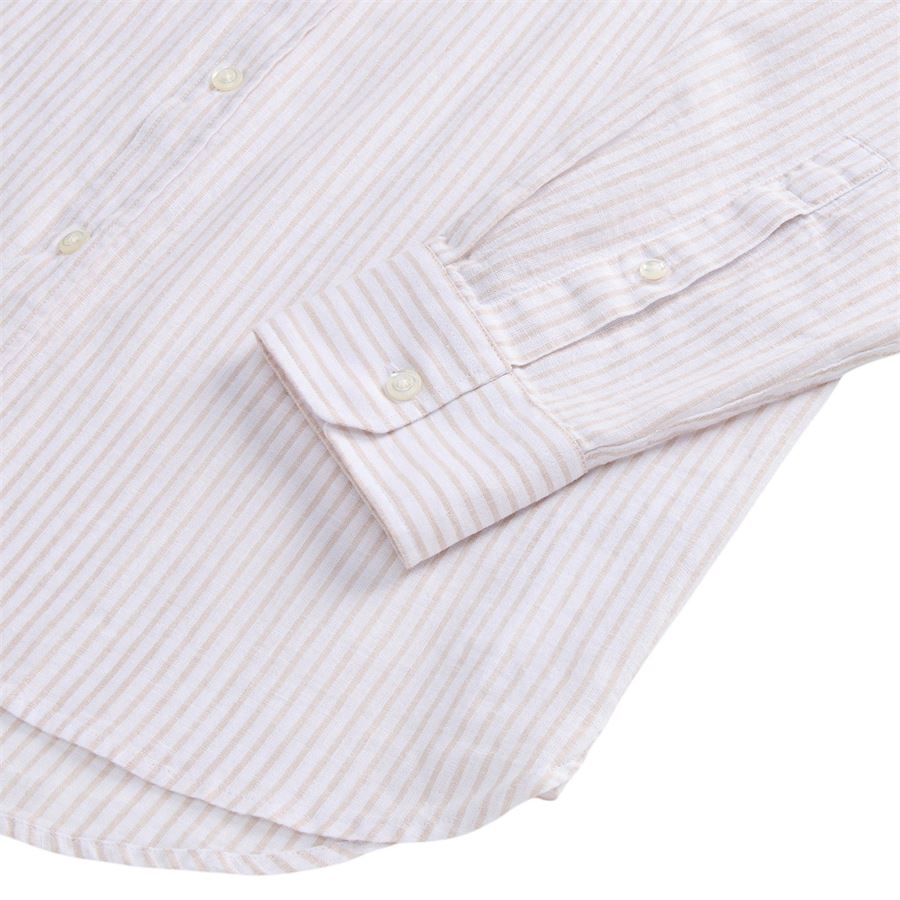 Camicia in misto lino e cotone da uomo Woolrich | CFWOSI01708709